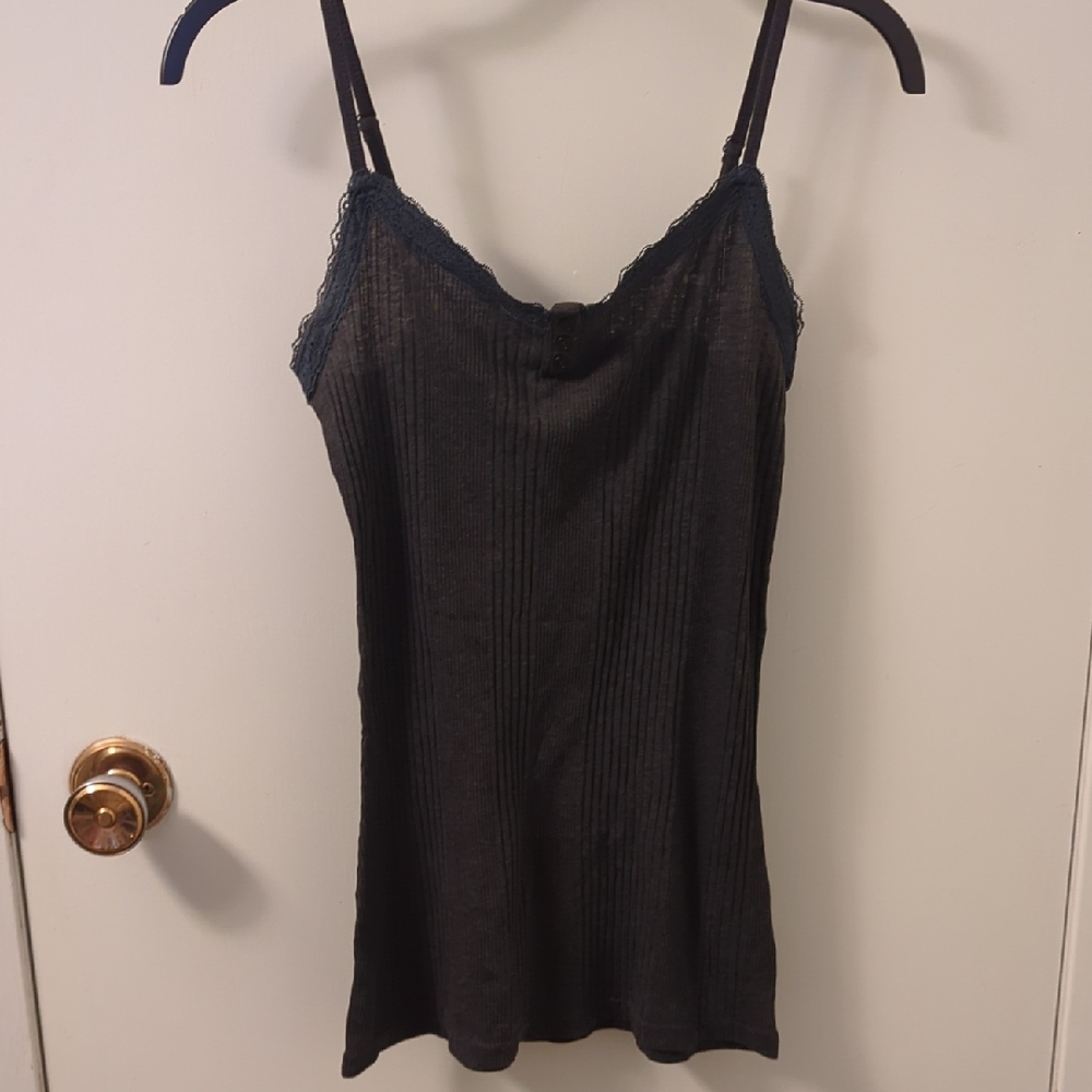Mossimo Supply Co. Black Lace Cami Top